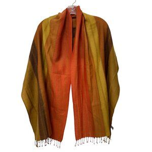 Multicolor Striped Women's Scarf